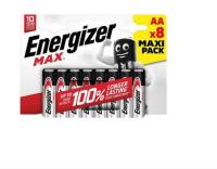 Energizer Max Alkalin AA 8"lİ Kalem Pil  7638900437720